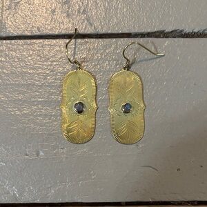 Light weight, nickel free, semi precious stones earrings